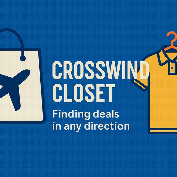 ✈️ Welcome to Crosswind Closet – where great style always clears the runway. - Picture 1 of 1